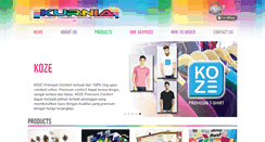 Desktop Screenshot of kurniaprinting.com